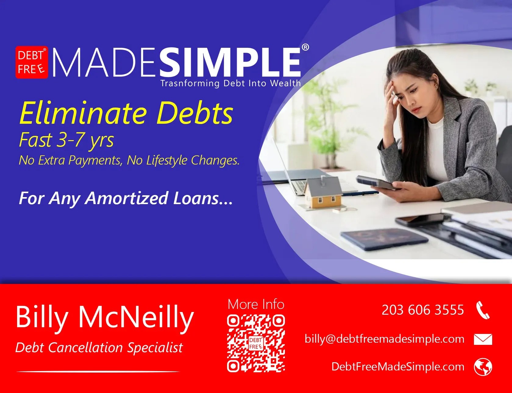 Eliminate Debts Fast 3-7 yrs