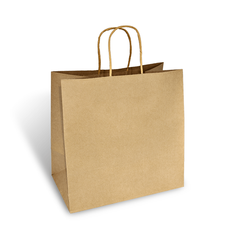 Large Handle Kraft Paper Bag