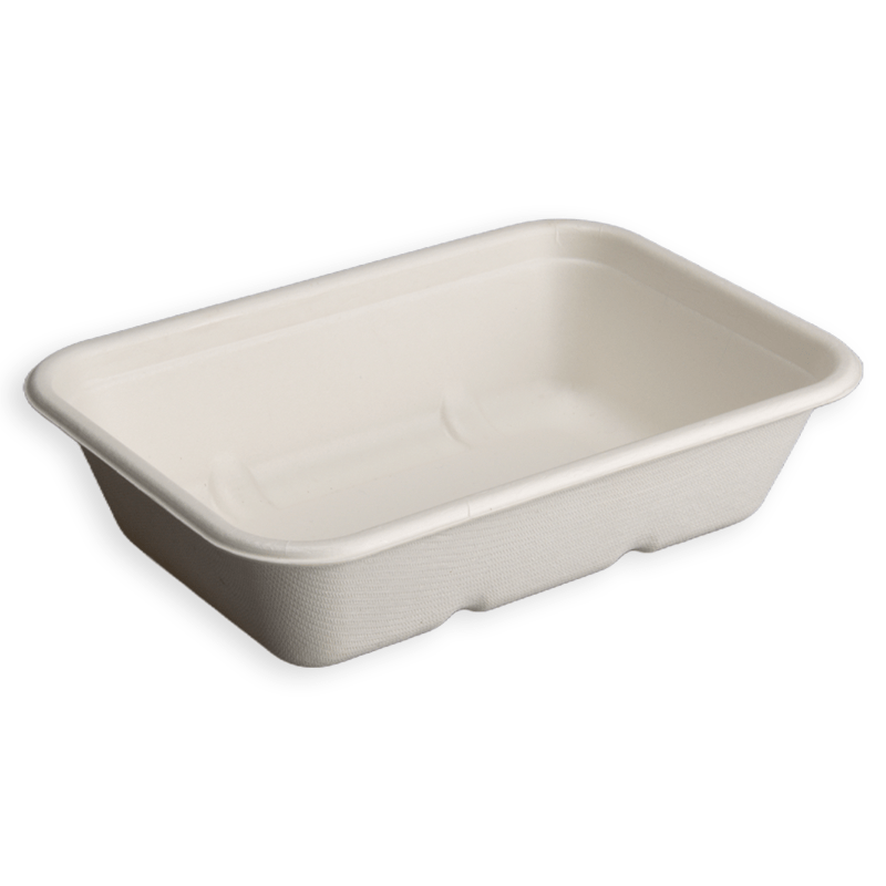 550ml Rectangle Sugarcane Fibre Box