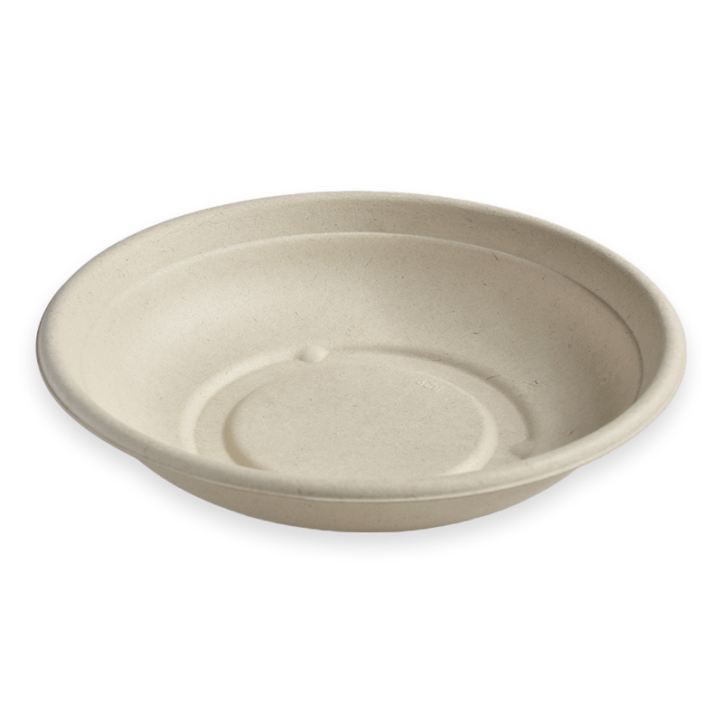 24oz Round Sugarcane Fibre Bowl