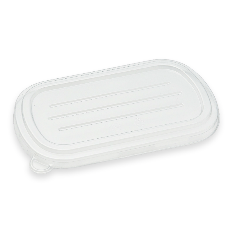 PET Lid For Oval Food Container