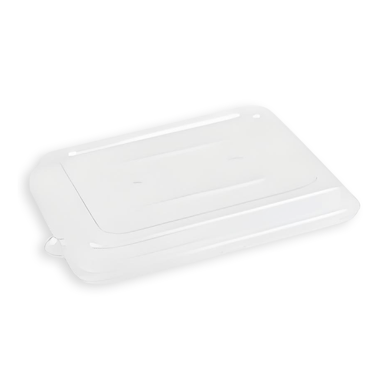 PET Lid For 8"*6" Sugarcane Fibre food box