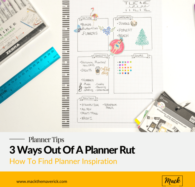 Planner theme list