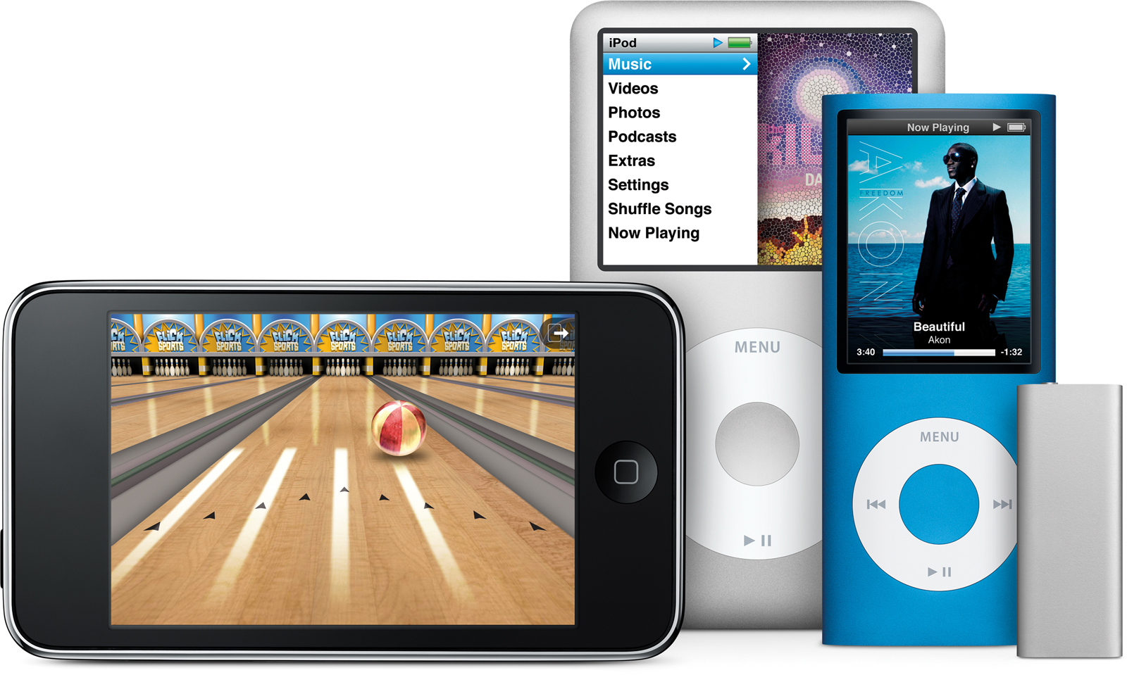 Pipocam na rede reviews dos novos iPods shuffle, nano e touch