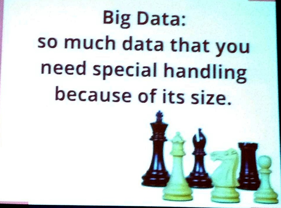 Big data defined slide