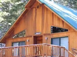 House with wood siding installed