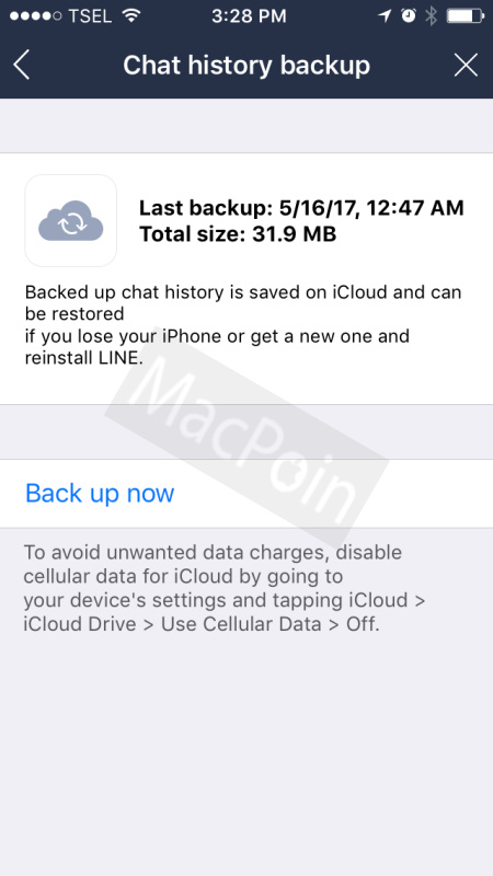 cara mengembalikan lagu yang terhapus di android. Cara Backup History Chat Line Di Iphone Dan Ipad Macpoin