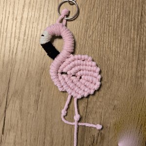 Flamingo Keychain