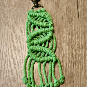 Leaf Pattern Keychain