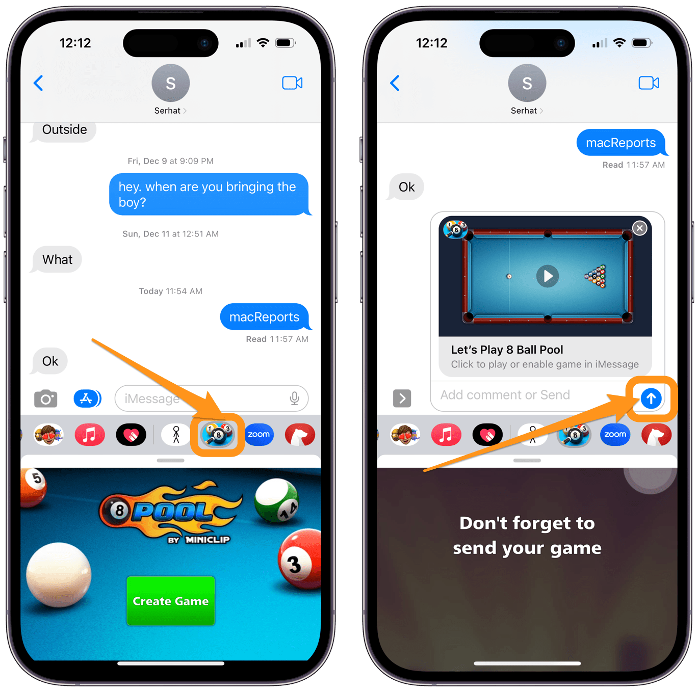 How To Find And Play IMessage Games On IPhone MacReports Send Game Invite 1 