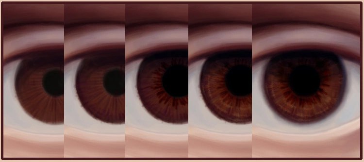 как нарисовать глаз в фотошопе