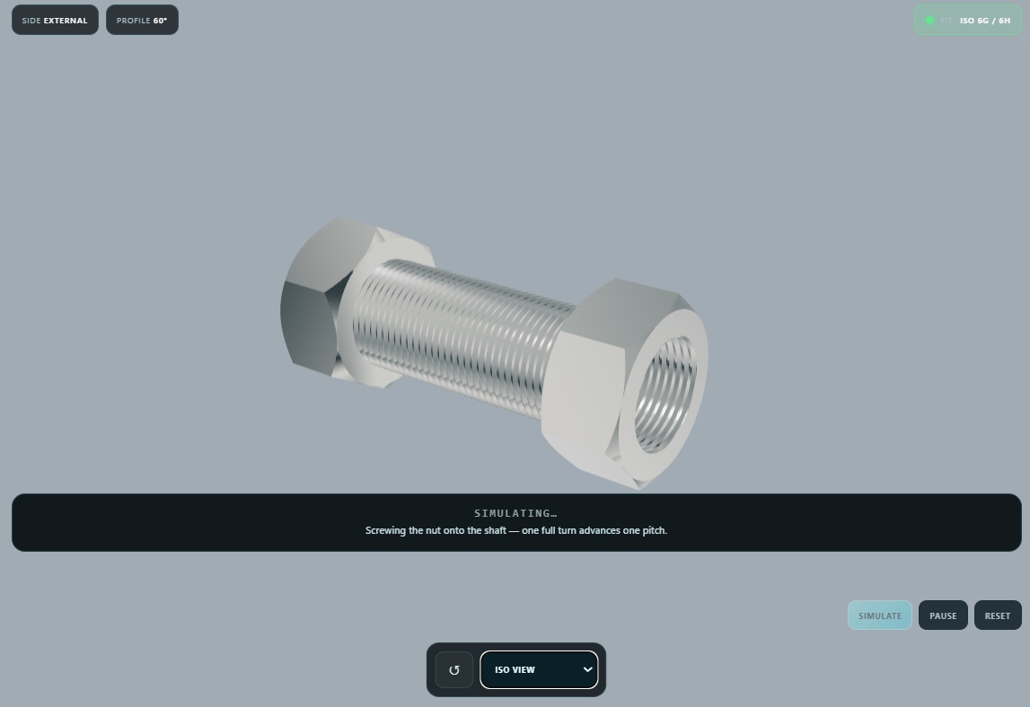 MacroMill Thread Depth and Fit Visualizer