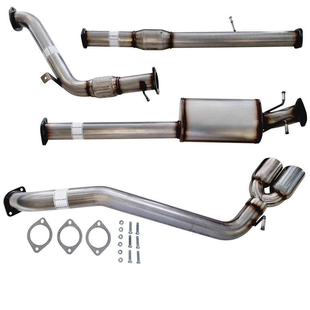 FORD RANGER PX 3.2L - (2009/2011 - 2009/2016) - 3" TURBO BACK EXHAUST