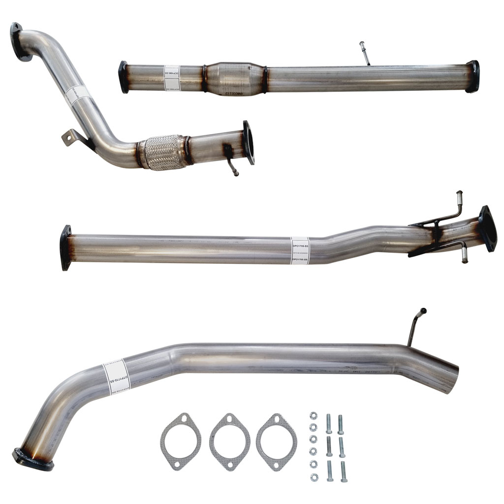 FORD RANGER PX 3.2L - (2009/2011 - 2009/2016) - 3" TURBO BACK EXHAUST