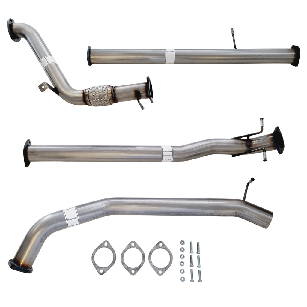 FORD RANGER PX 3.2L - (2009/2011 - 2009/2016) - 3" TURBO BACK EXHAUST