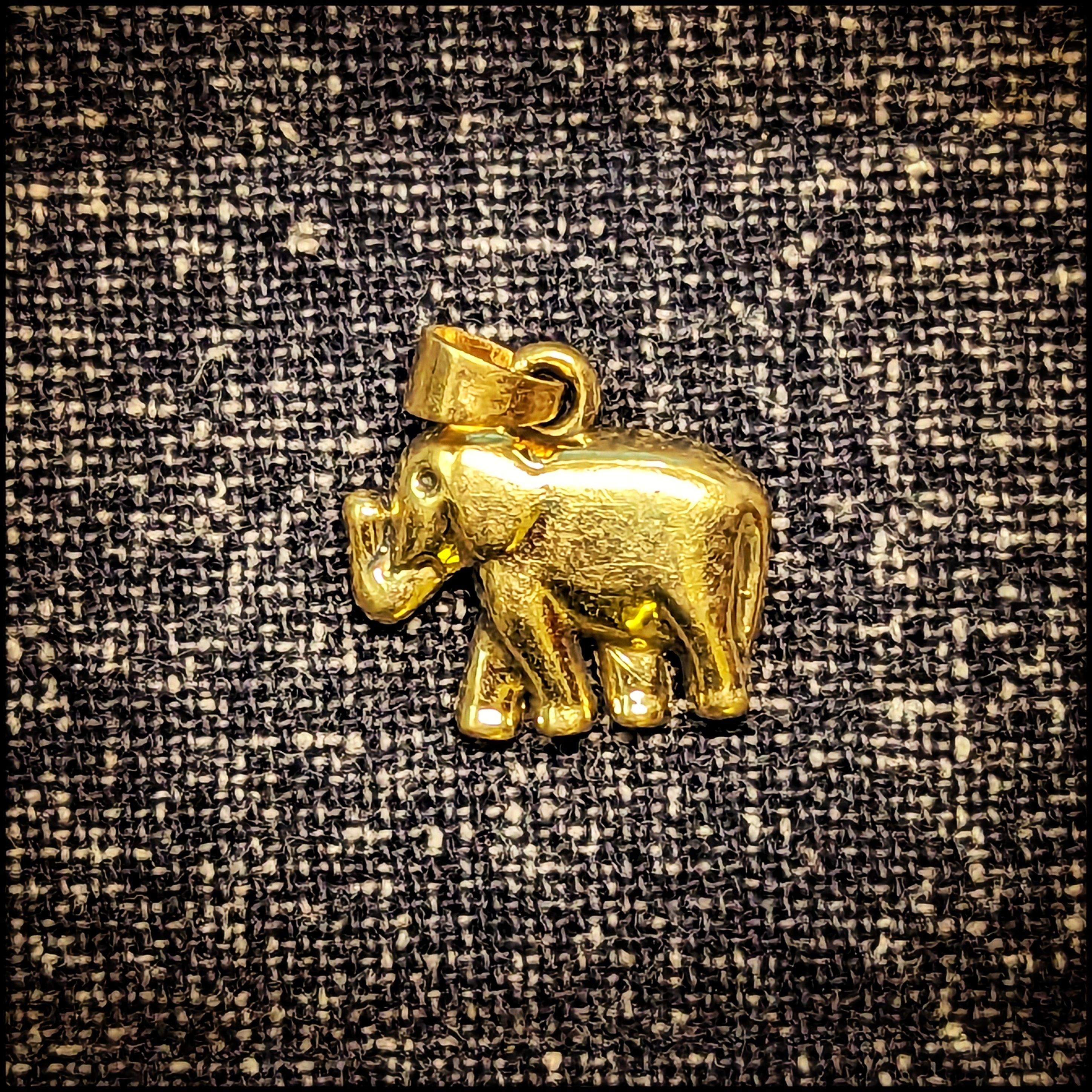 Brass Pendant Elephant