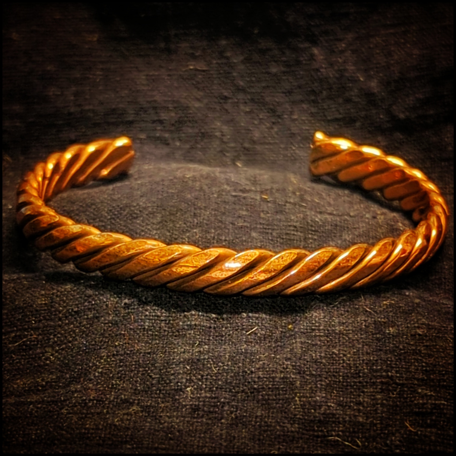 Brass Bracelet Twisting