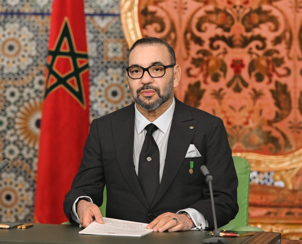الملك محمد السادس يدين العدوان الإيراني على الأردن الملك محمد السادس يدين العدوان الإيراني على الأردن