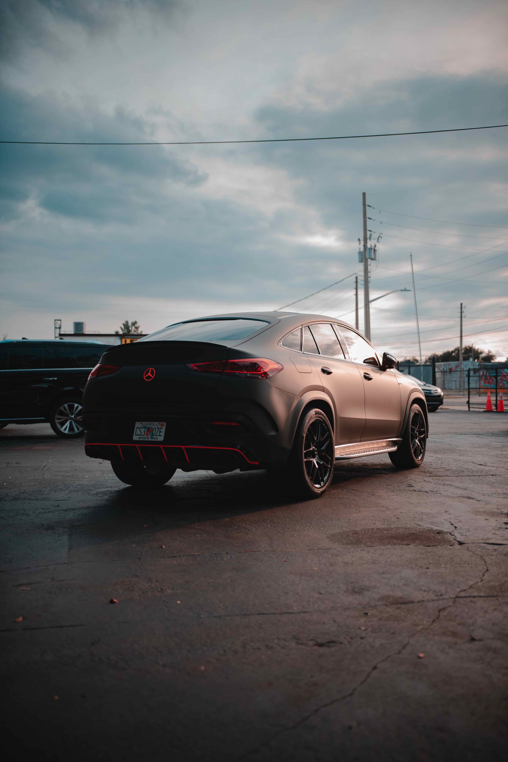 Detailed paintwork and wheel fitment