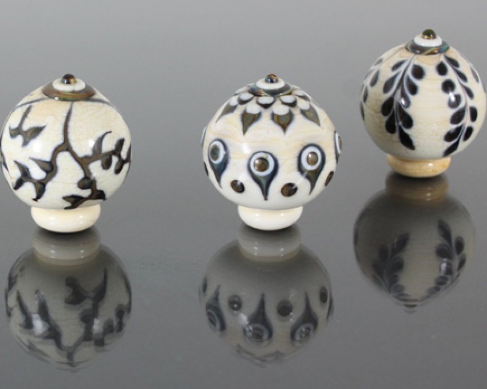 Nadine Glerperlur <br > la perle rare du verre
