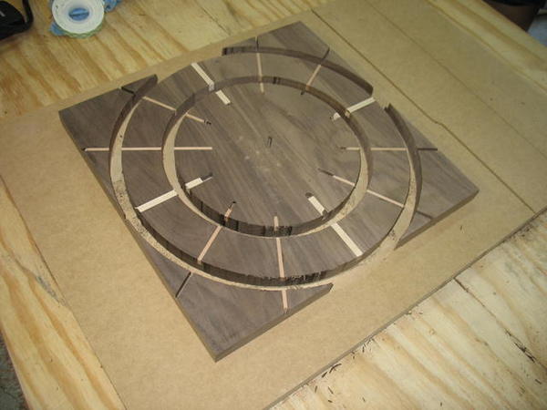 Wooden Gear Clock Chuck Hays