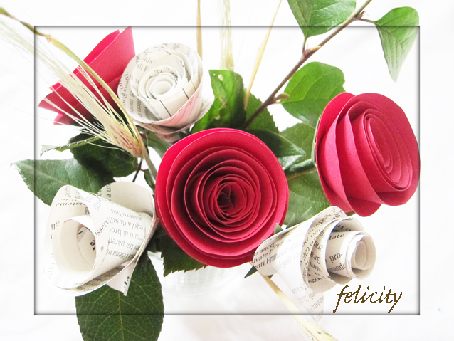 Padahal, walaupun terlihat rumit dan sulit, tapi ketika kamu . Bunga Mawar Kertas 1 Made By Love