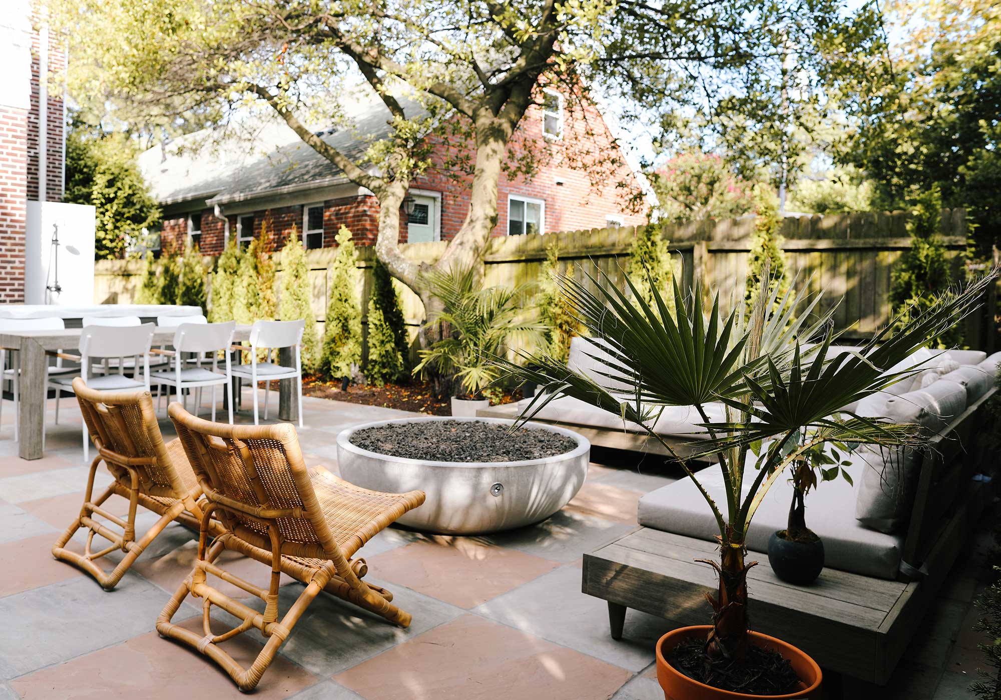 backyard makeover by interior designer Patchi Cancado