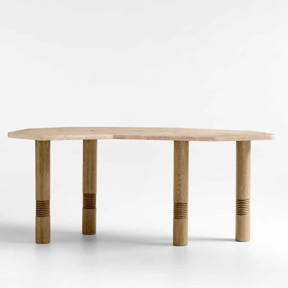 oak console