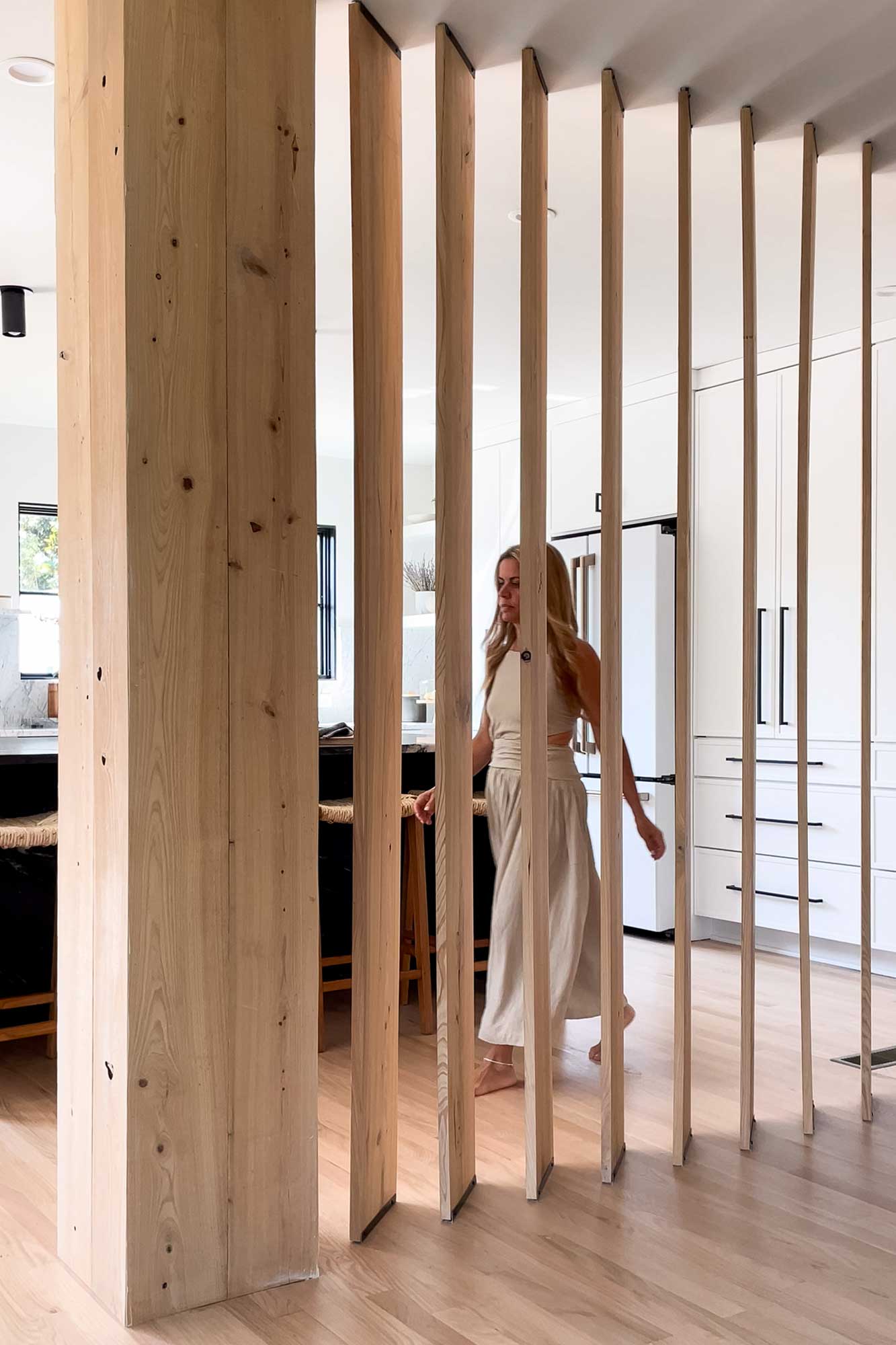 Beach House Kitchen Design by Interior Designer Patchi Cancado