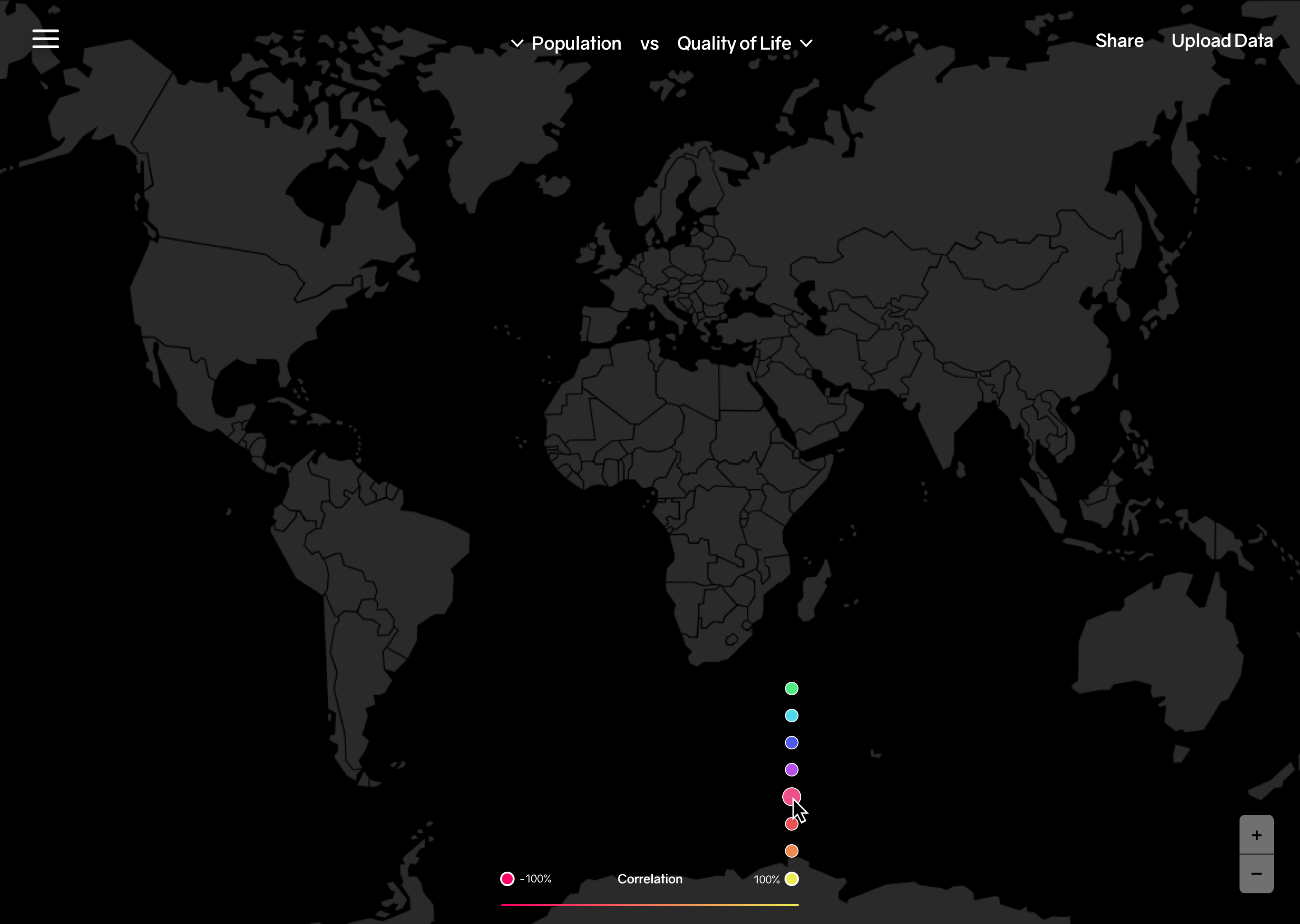 Choose Map Colours