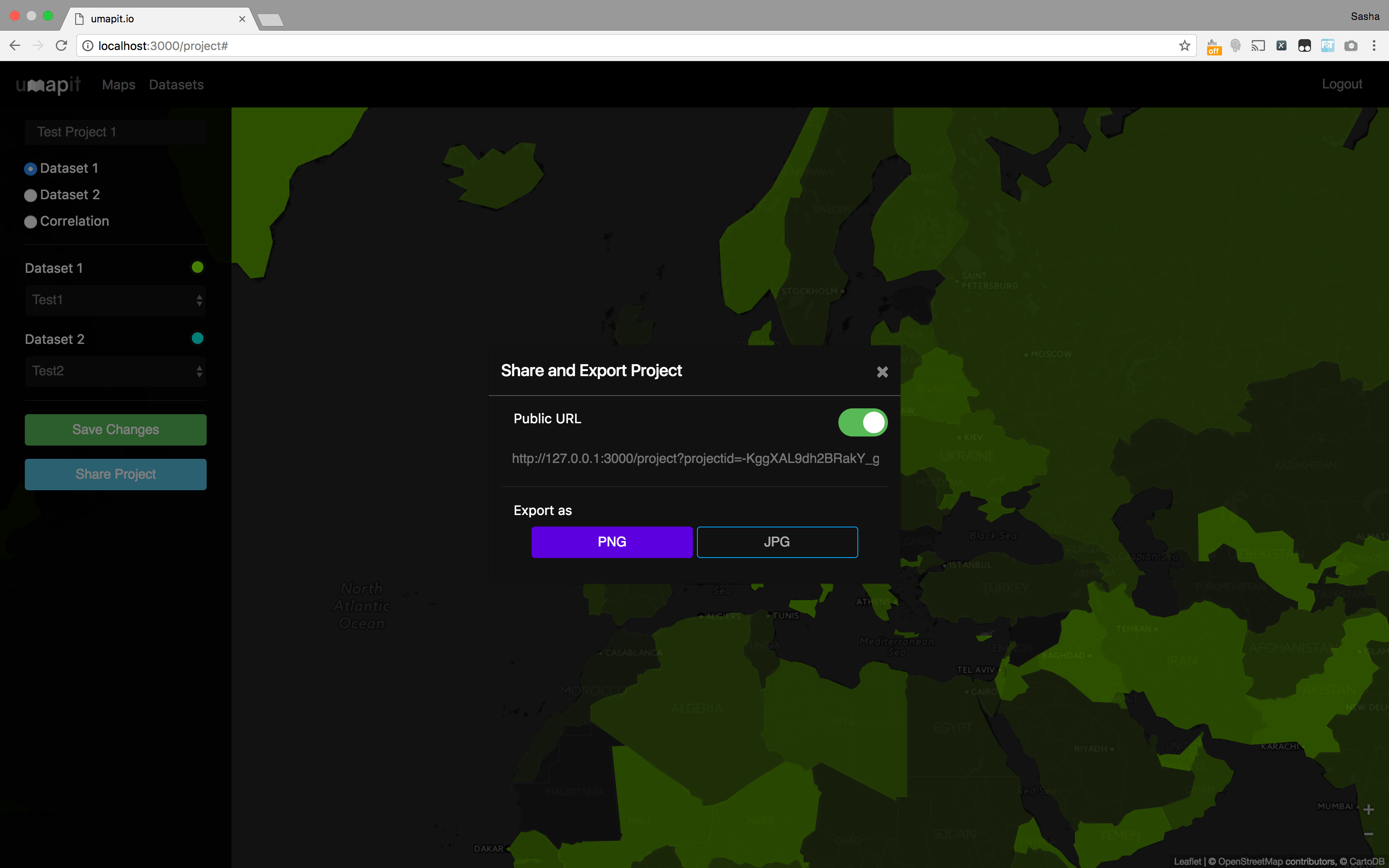 Map Sharing