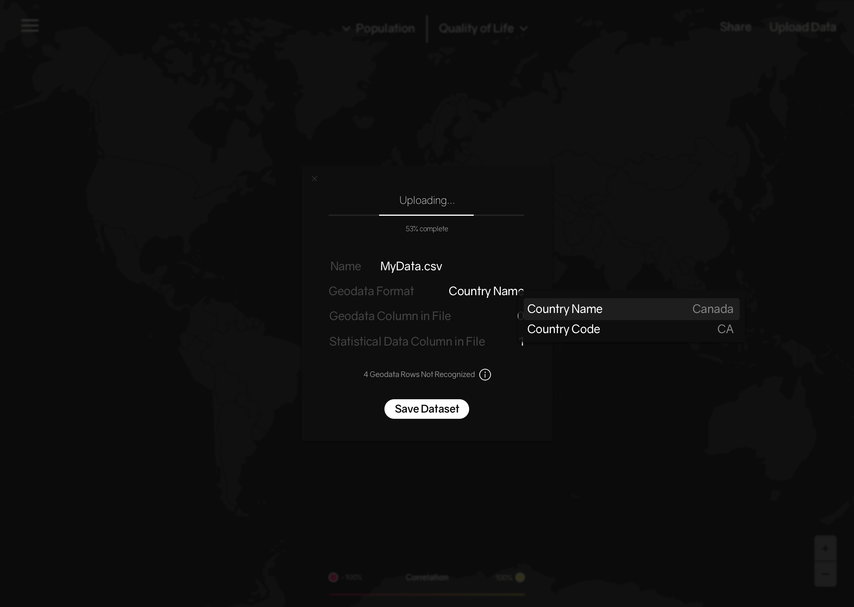 Upload a Dataset Part 2