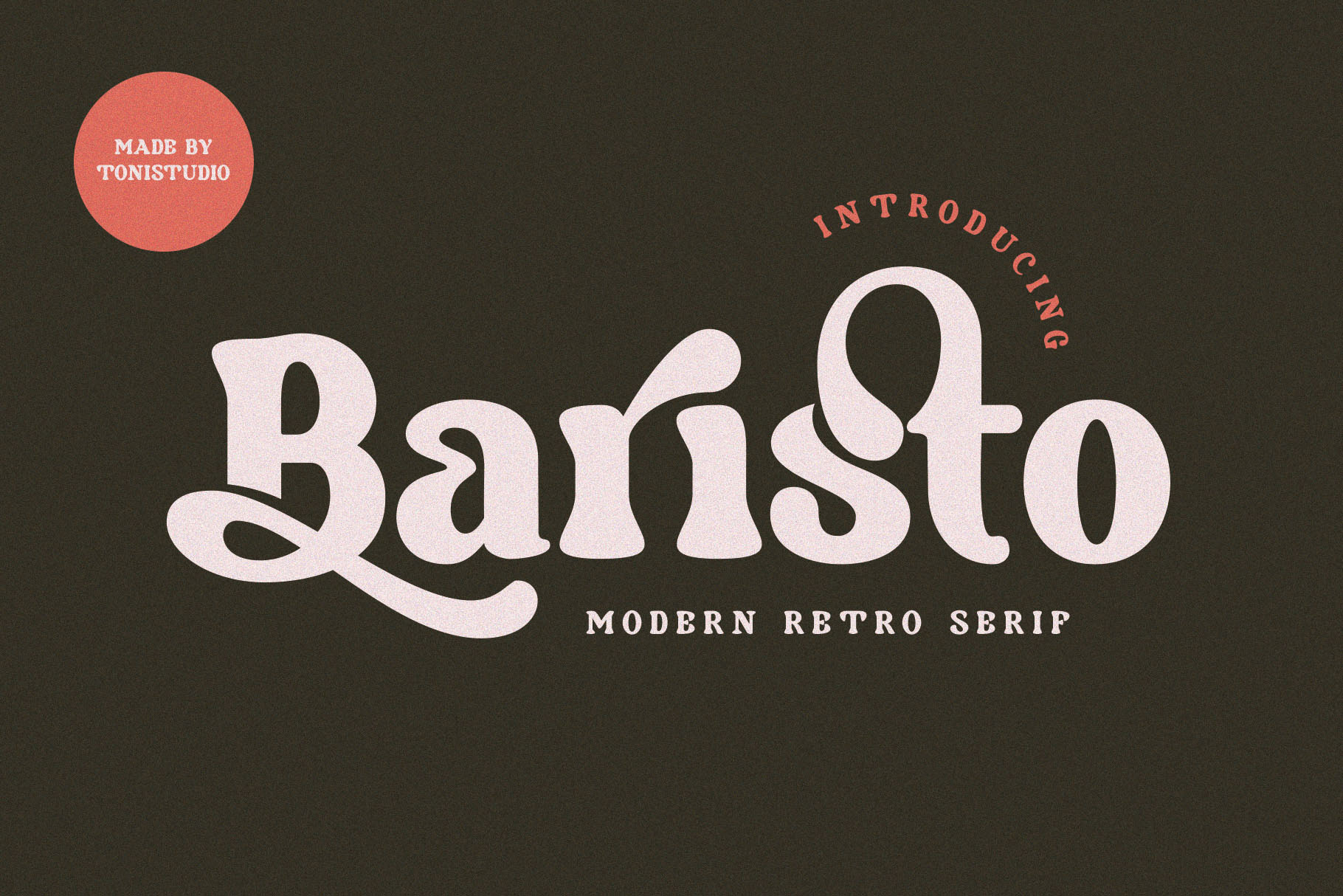 Baristo Font Cover 00