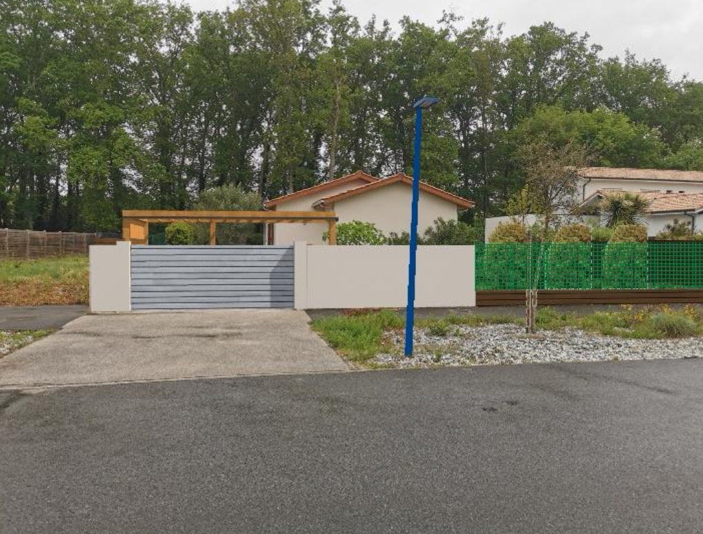 Portail après travaux