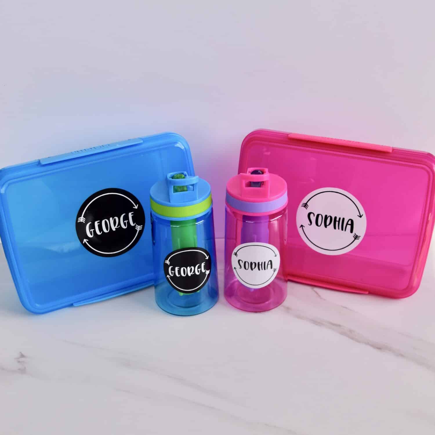 Lunch Box & Drink Bottle Set Made For You Custom Gifts