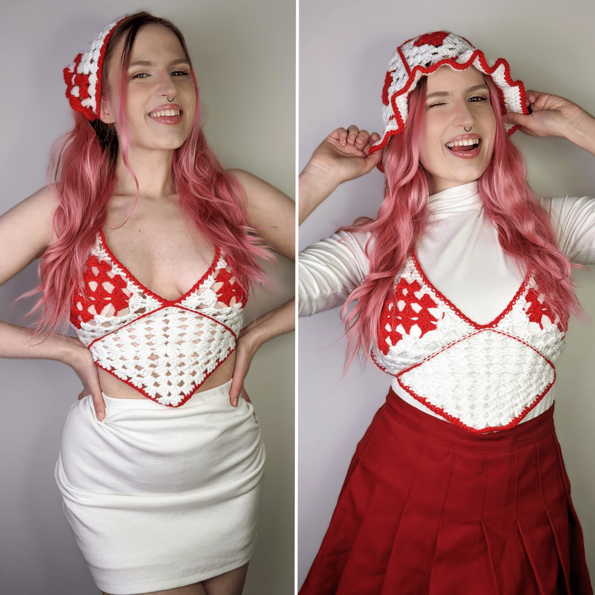 Heartstrings Crop Top - PDF Crochet Pattern ONLY!