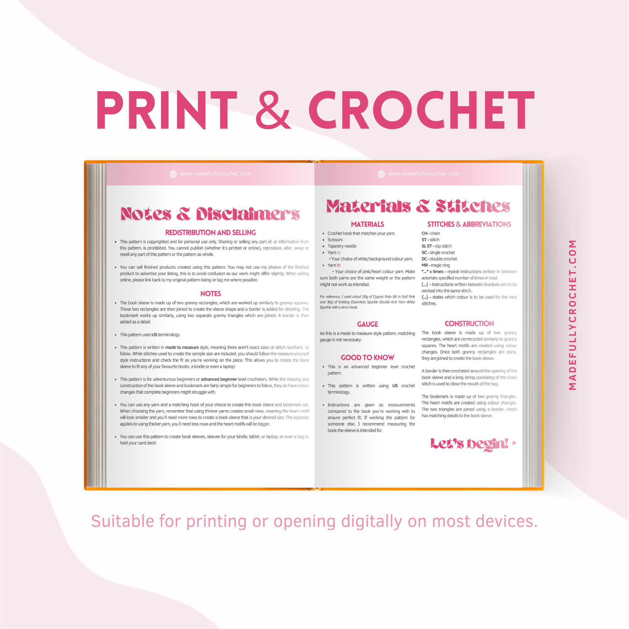 Cupid's Companion Book Set - PDF Crochet Pattern ONLY!