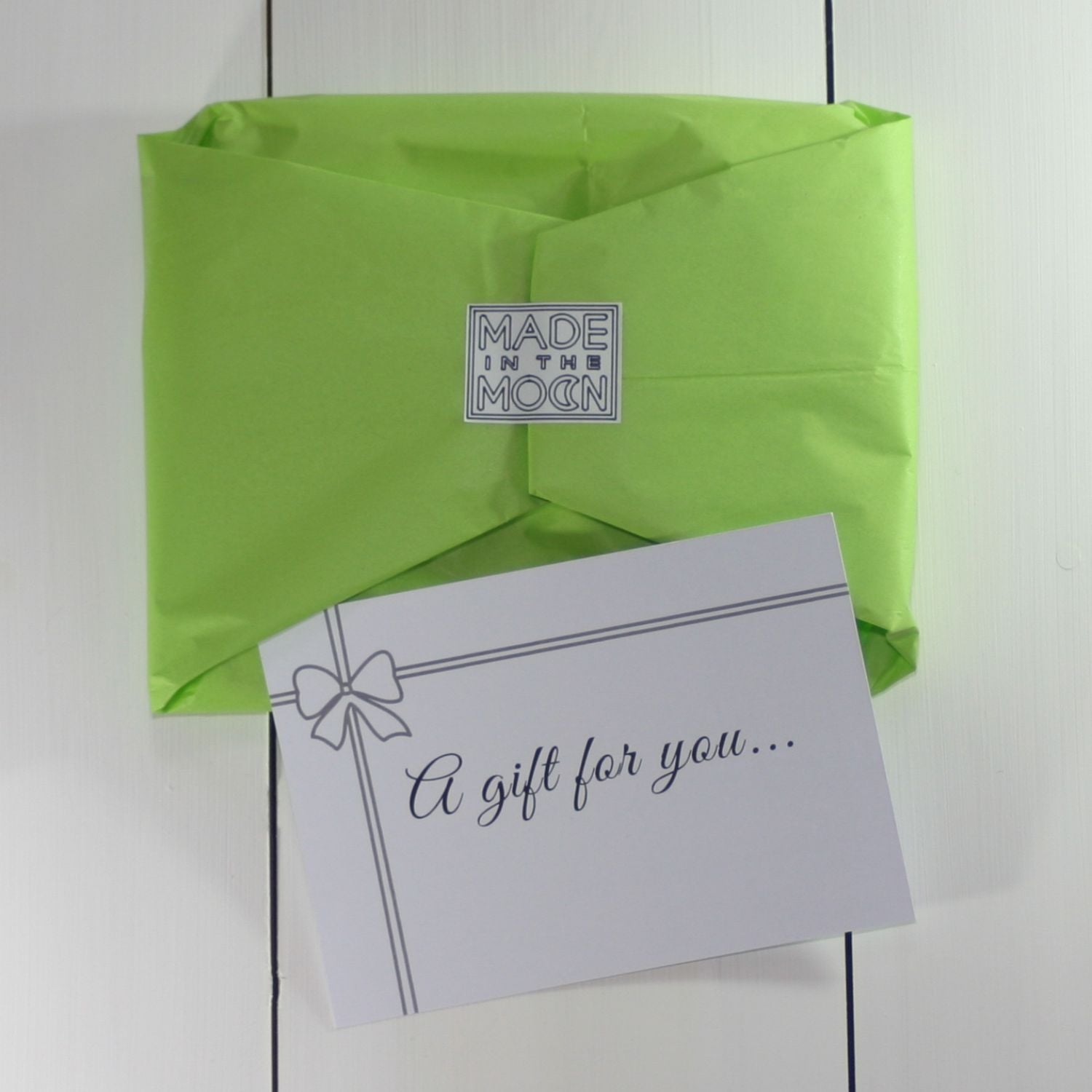 Personalised gift card