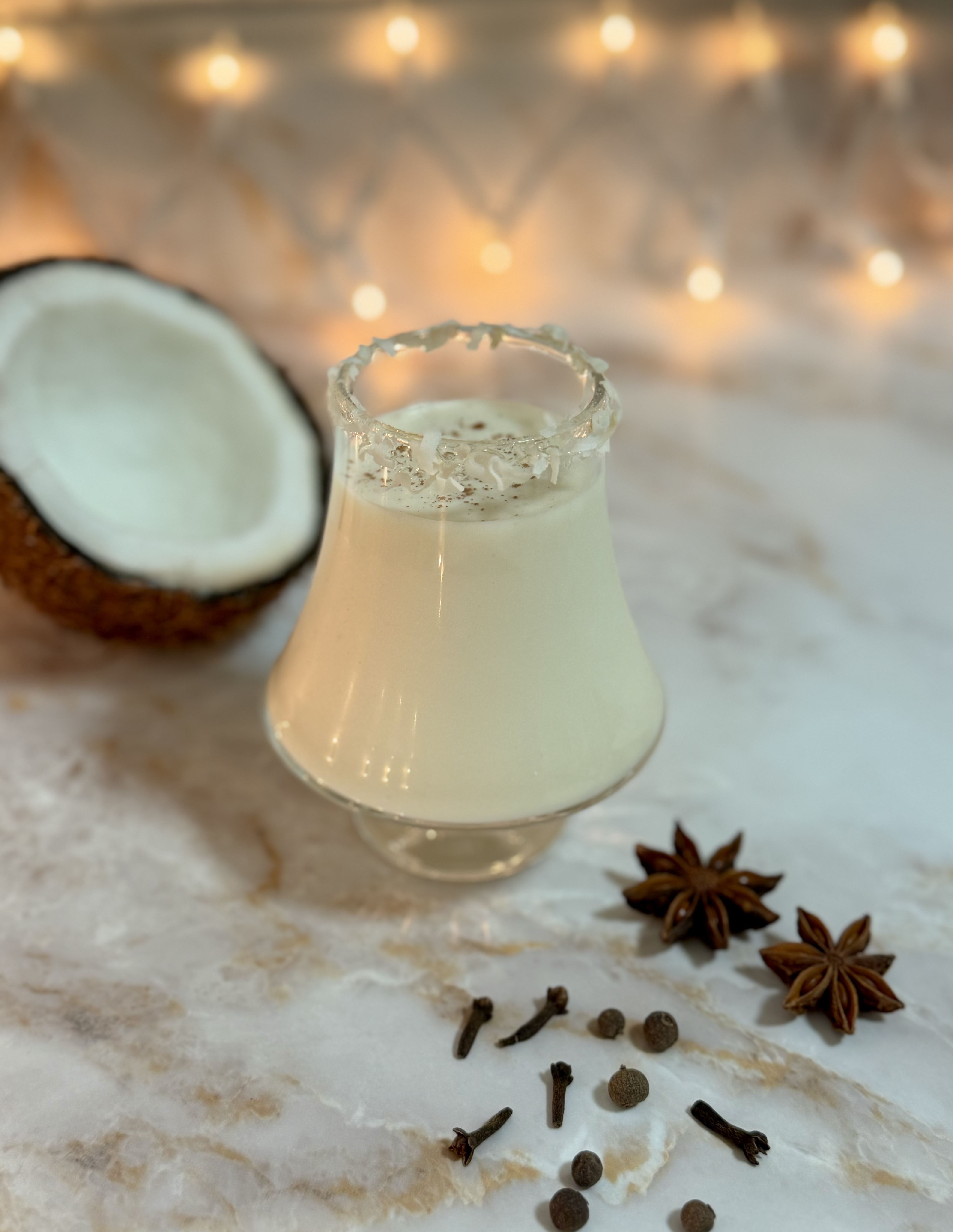Puerto Rican Coquito Vegan Coconut Eggnog Recipe