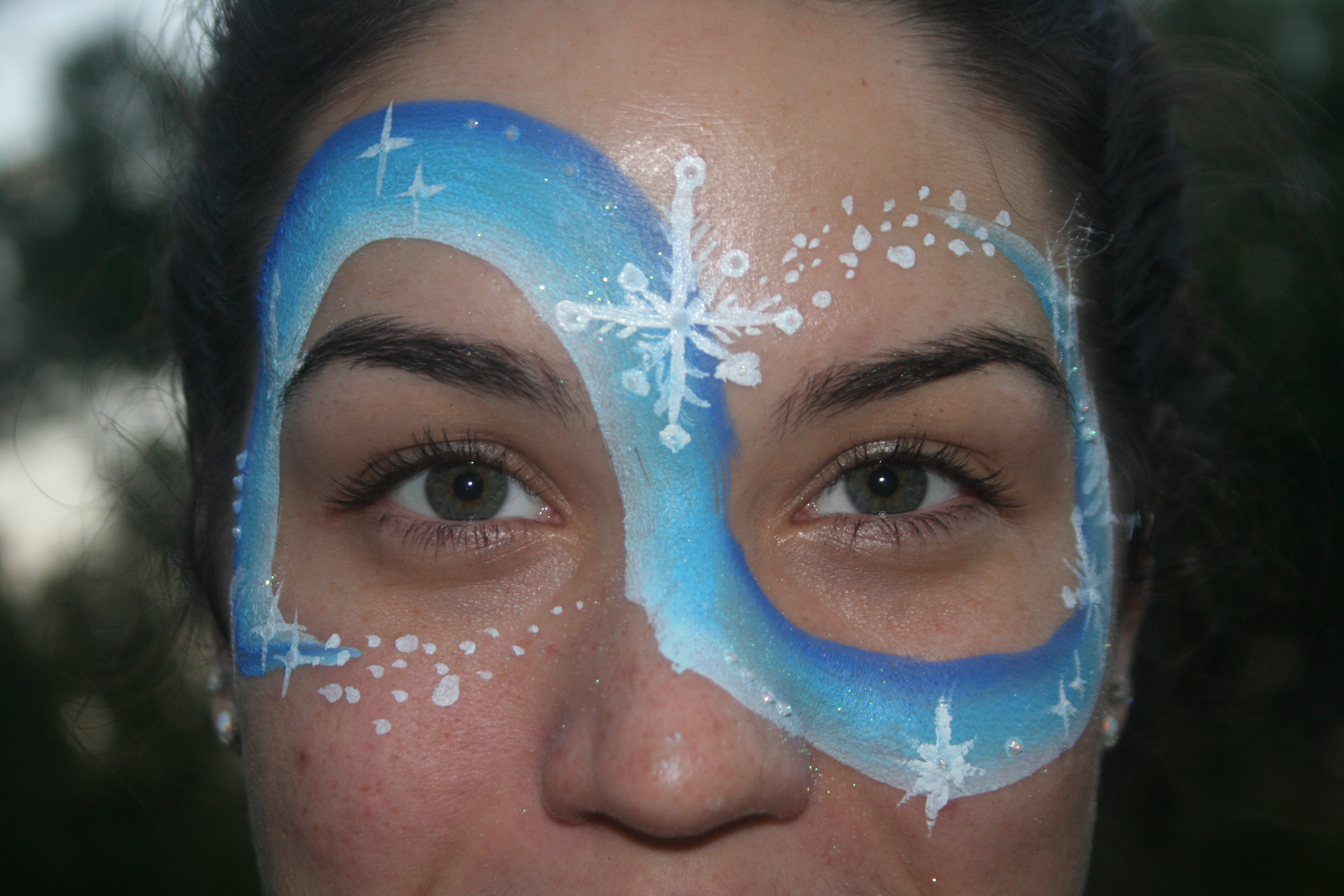 Frozen Face Painting