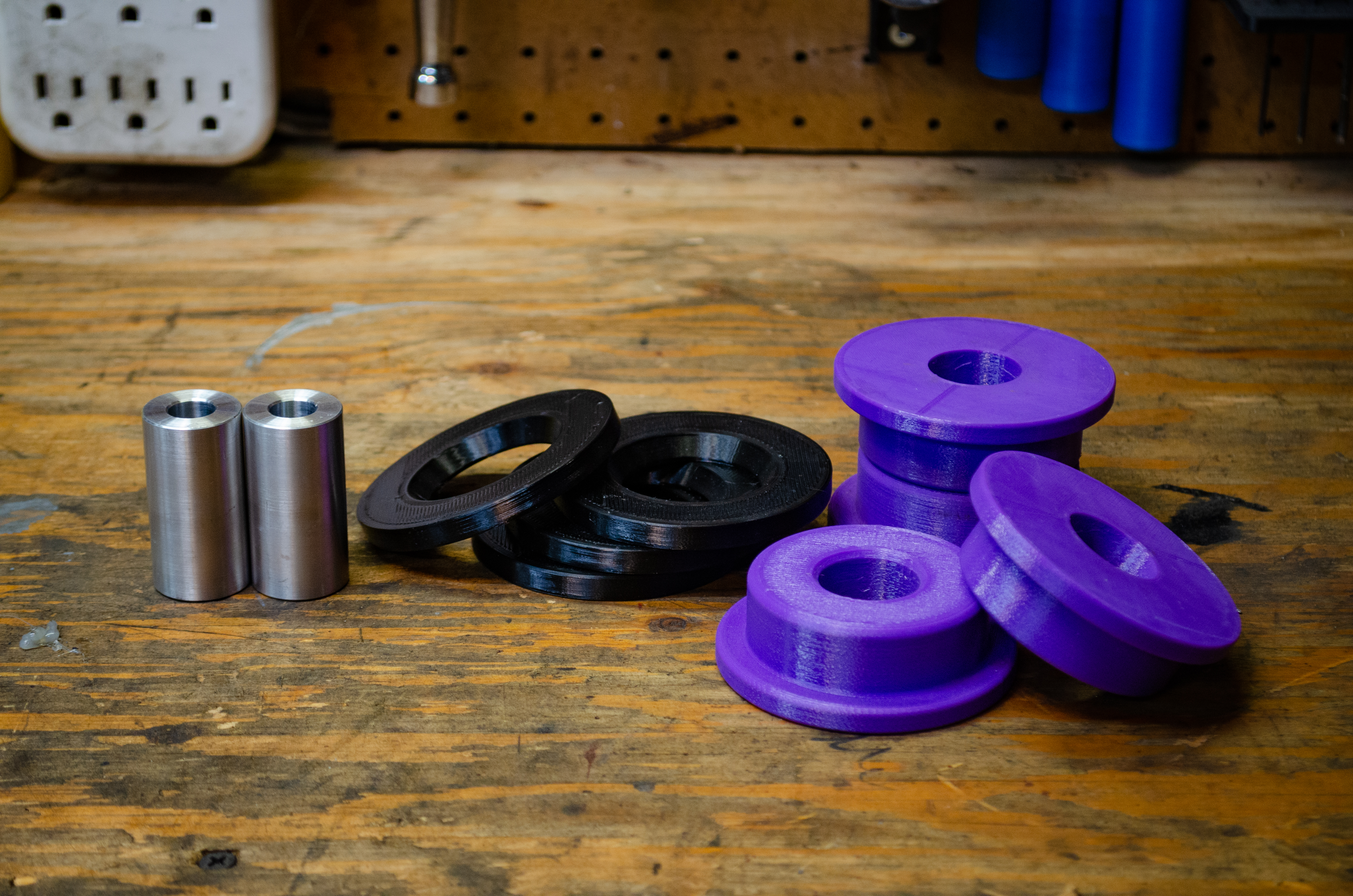 BMW E36 Rear Trailing Arm Bushings Kit - Mad Genius Creations