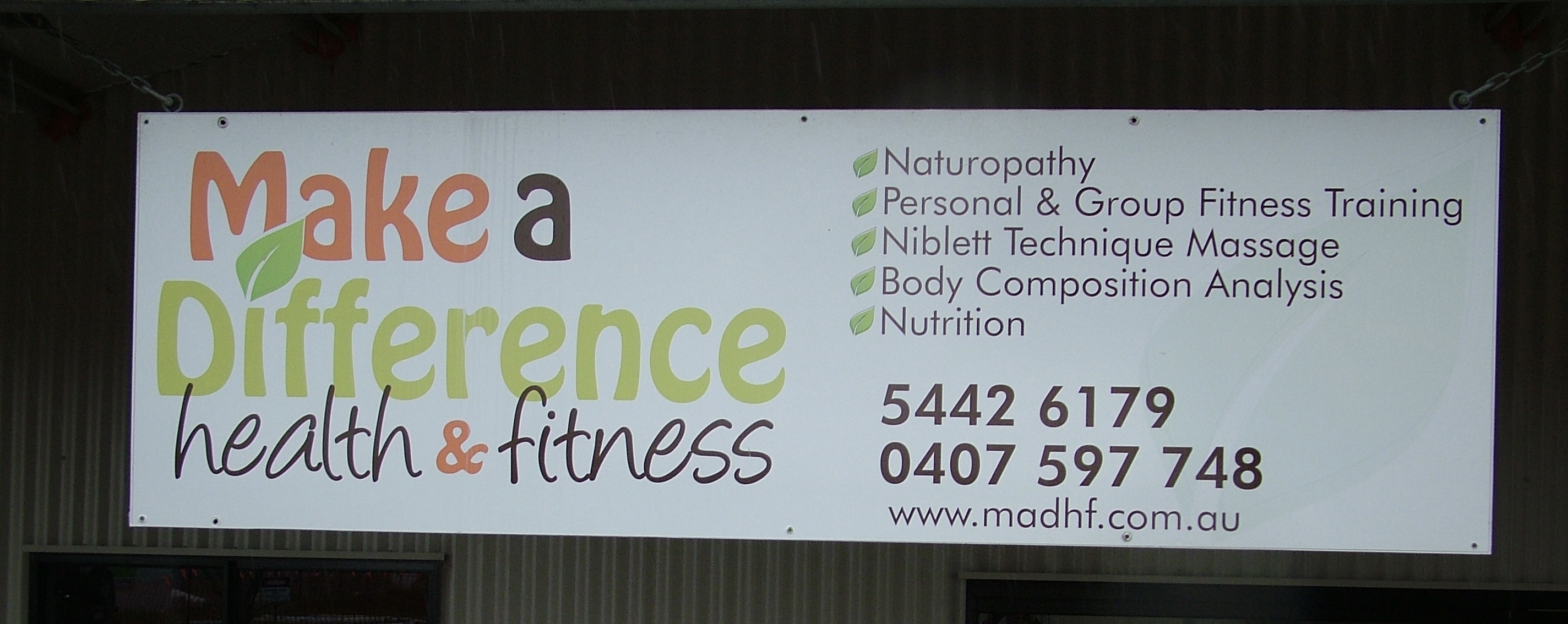 Personalised Small Group Exercise @ Make A Difference Health & Fitness | Cooroy | Queensland | Australia