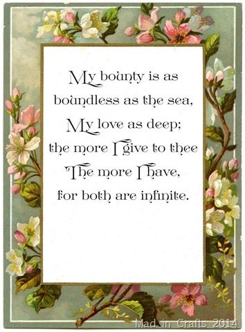 VINTAGE STYLE SHAKESPEARE PRINTABLES FOR VALENTINE’S DAY Printables Mad ...