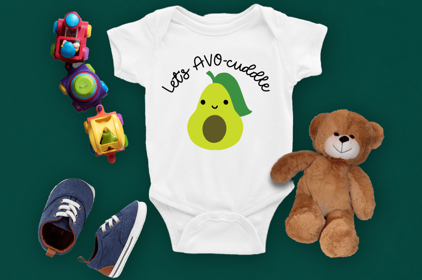 lets avo cuddle teddy