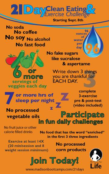 pic 21 Day Challenge Ideas For Weight Loss 21 day challenge transformation center