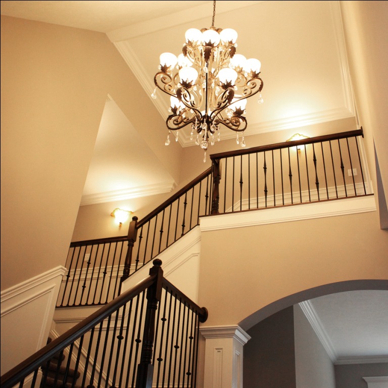 Foyer / Entry Hall of Custom Luxury Home by Madison Custom Homes Inc. - Central Indiana