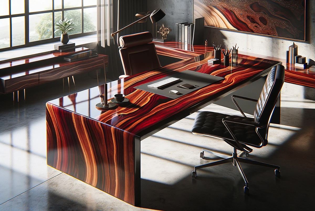 What is cocobolo desk