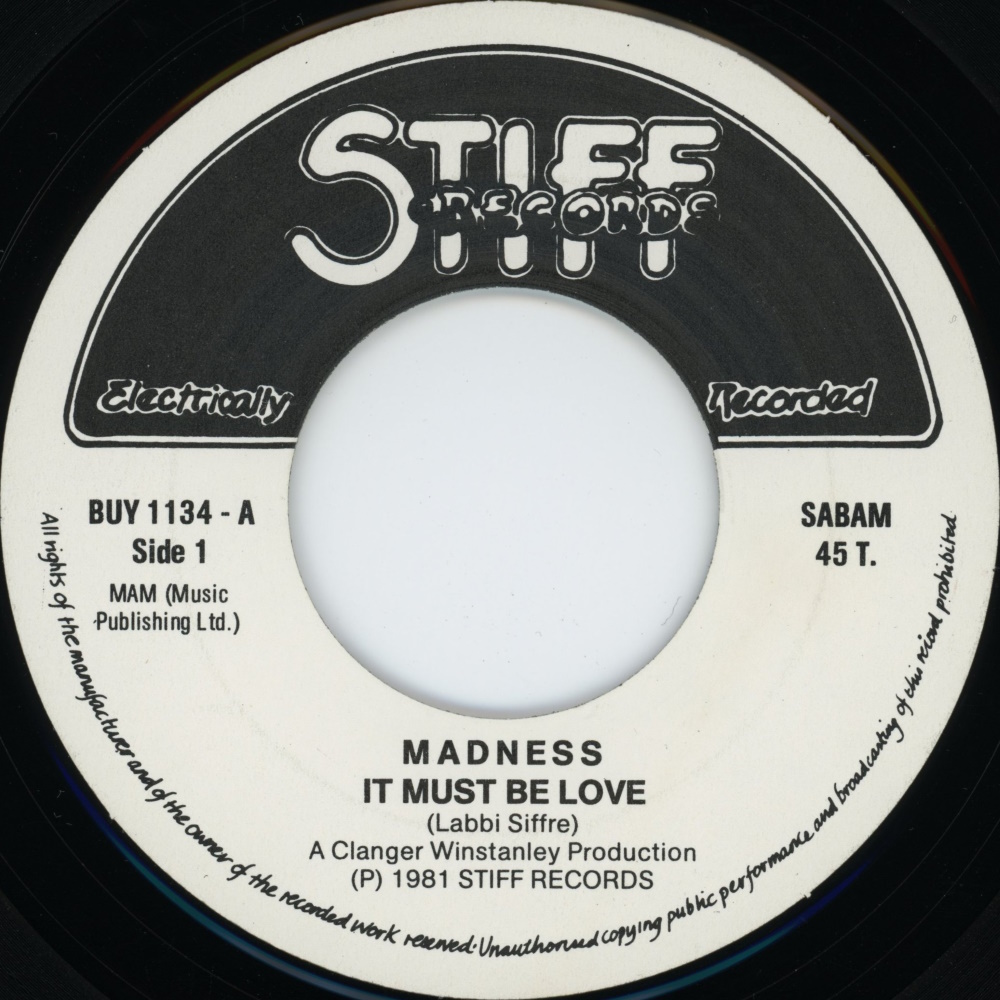 It Must Be Love – Madnessography
