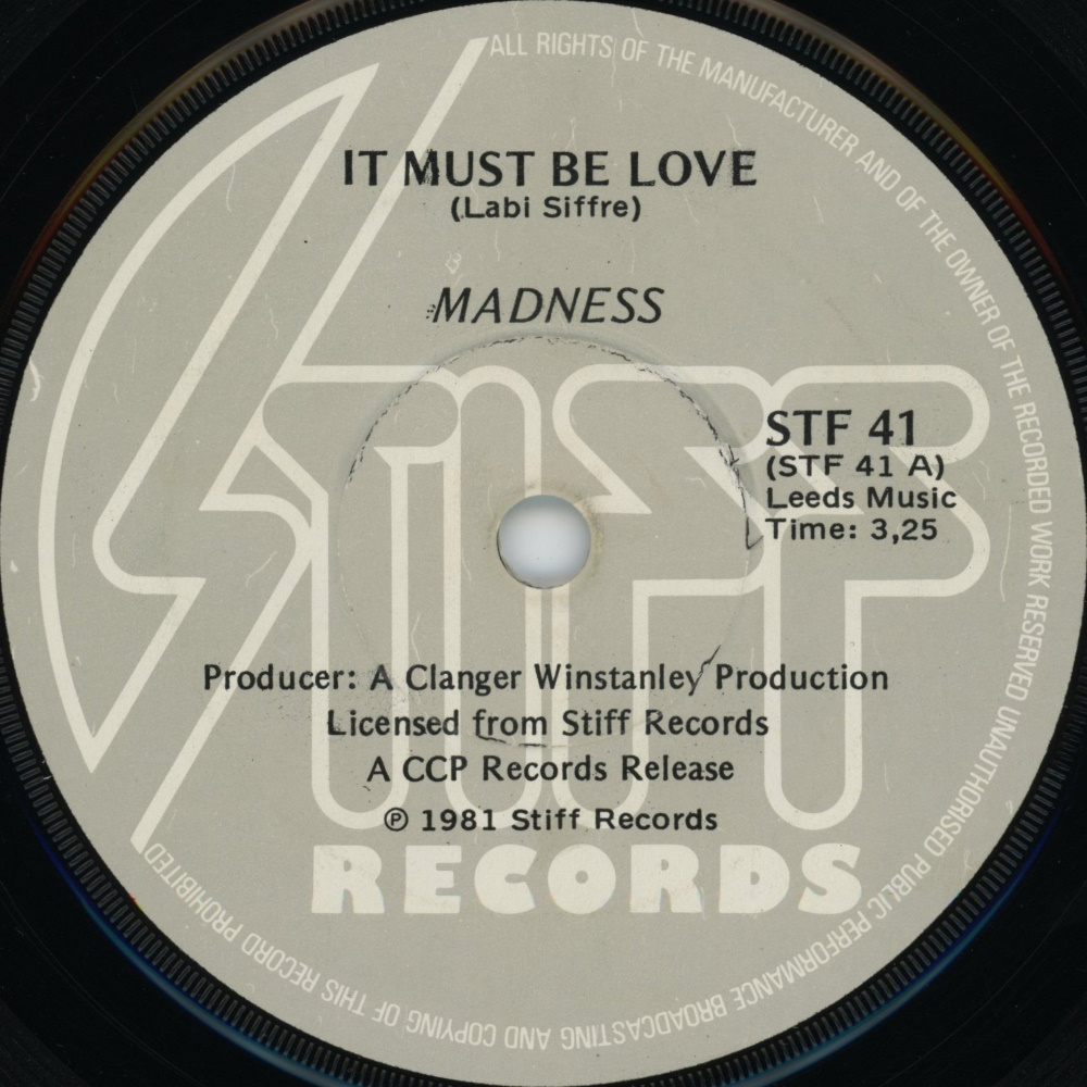 It Must Be Love – Madnessography