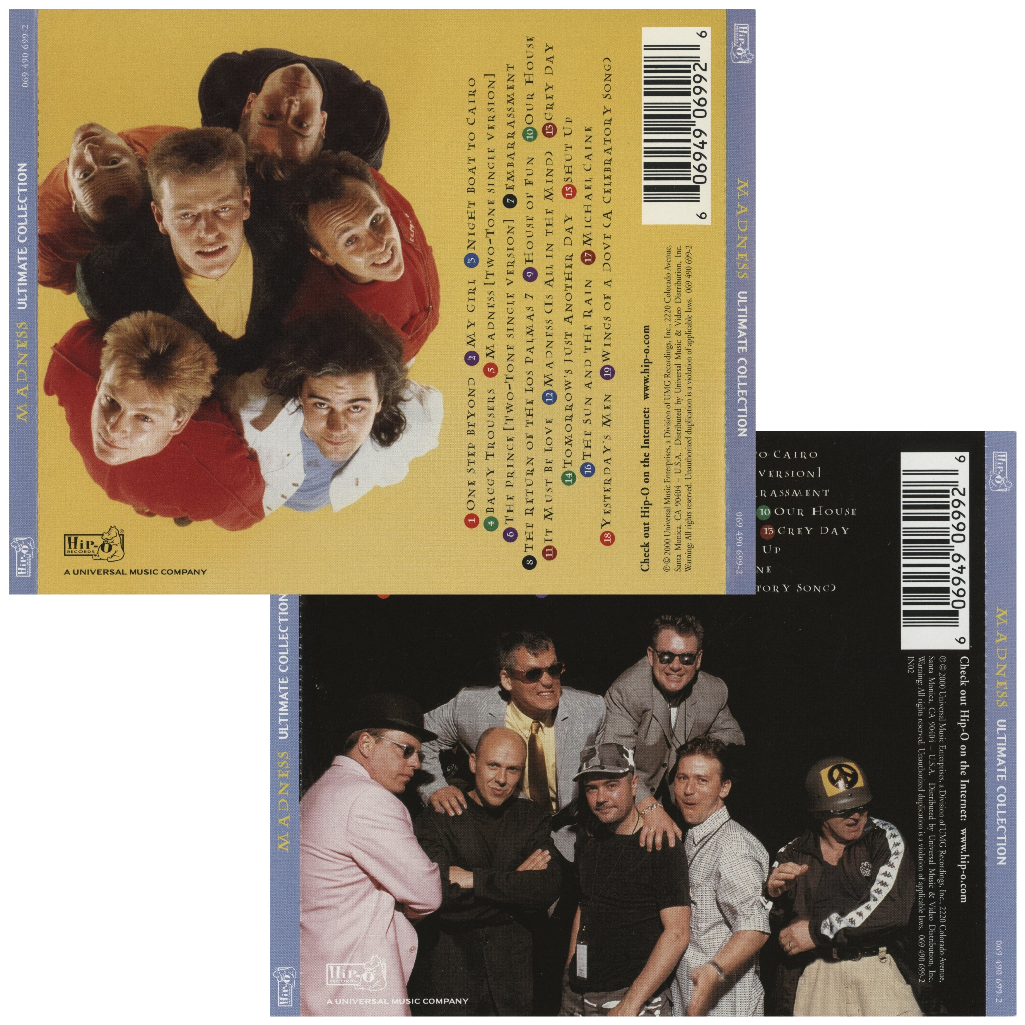 【中古】「未使用品」［CD］The Ultimate Collection ULTIMATE COLLECTION, USA, 2000 – Madnessography